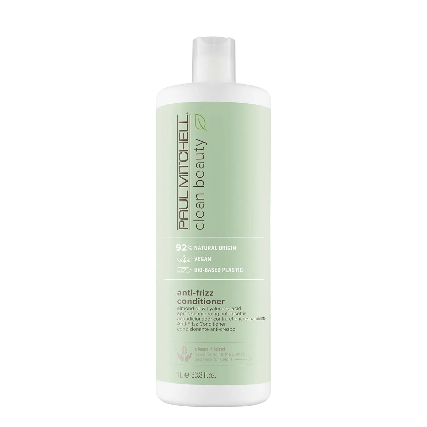 Paul Mitchell Clean Beauty Anti-Frizz Conditioner Ultra-Rich Formula Improves Elasticity For Textured Frizz-Prone Hair