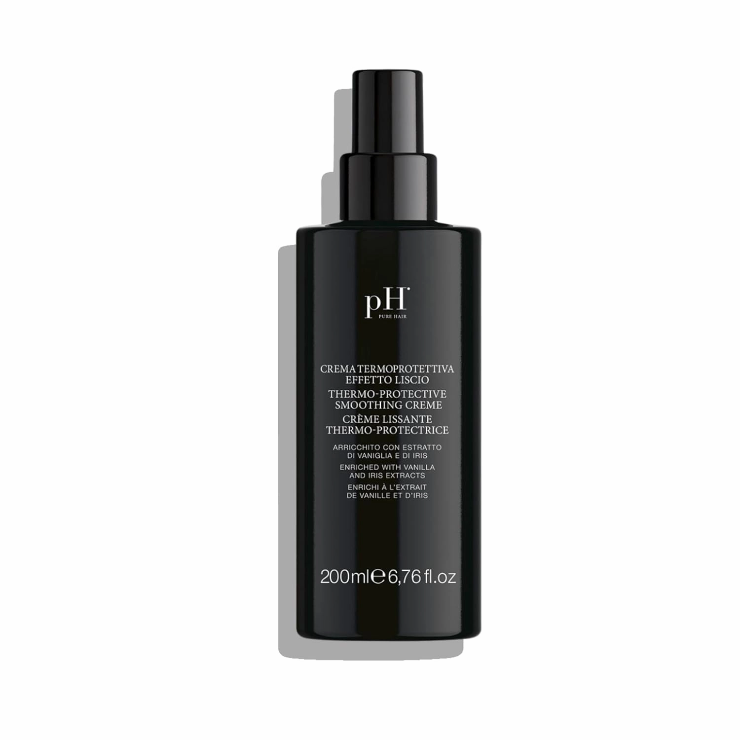 pH PURE HAIR Thermo-Protective Smoothing Creme - Heat-Protected & Anti-Frizz Styling Cream - Keratin Hair Treatment & Hydrating Hair Cream with UV Defense - 6.7 oz