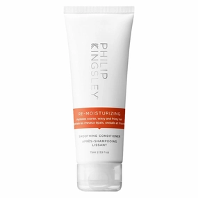 PHILIP KINGSLEY | Re-Moisturizing Smoothing Conditioner | Hydrating and Nourishing Conditioner for Curly, Wavy, Coarse, Frizzy, Dry Hair | Hydrates, Tames and Smooths | 2.53oz