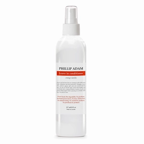 Phillip Adam Orange Vanilla Leave In Conditioner For All Types of Hair - Hydrates, Detangles & Reduces Frizz - All Natural Based Ingredients - 8 fl. oz
