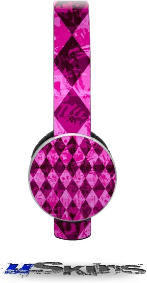 Pink Diamond Decal Style Skin (fits Sol Republic Tracks Headphones - Headphones NOT Included)