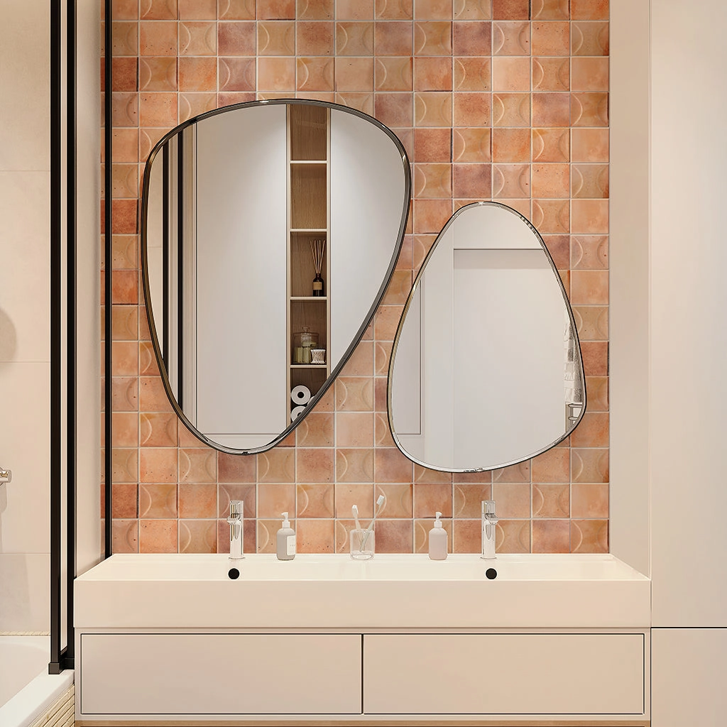 Pink 4x4 Glossy Square Ceramic Tile (50 pack, 5.39 sq ft/case)
