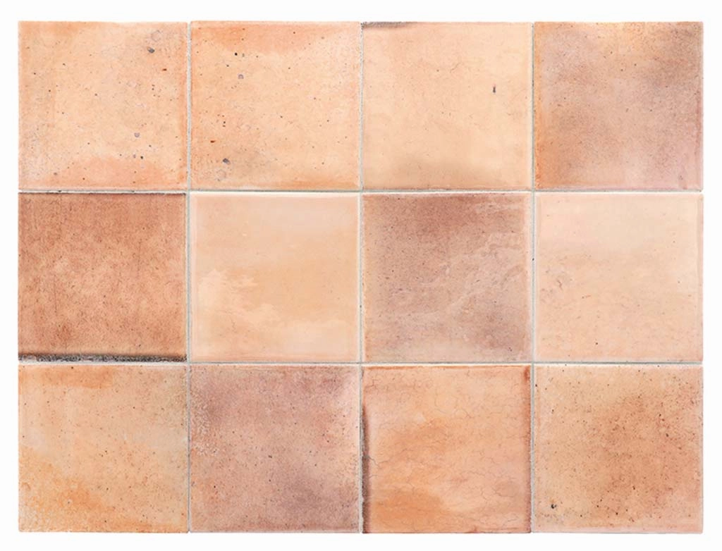 Pink 4x4 Glossy Square Ceramic Tile (50 pack, 5.39 sq ft/case)