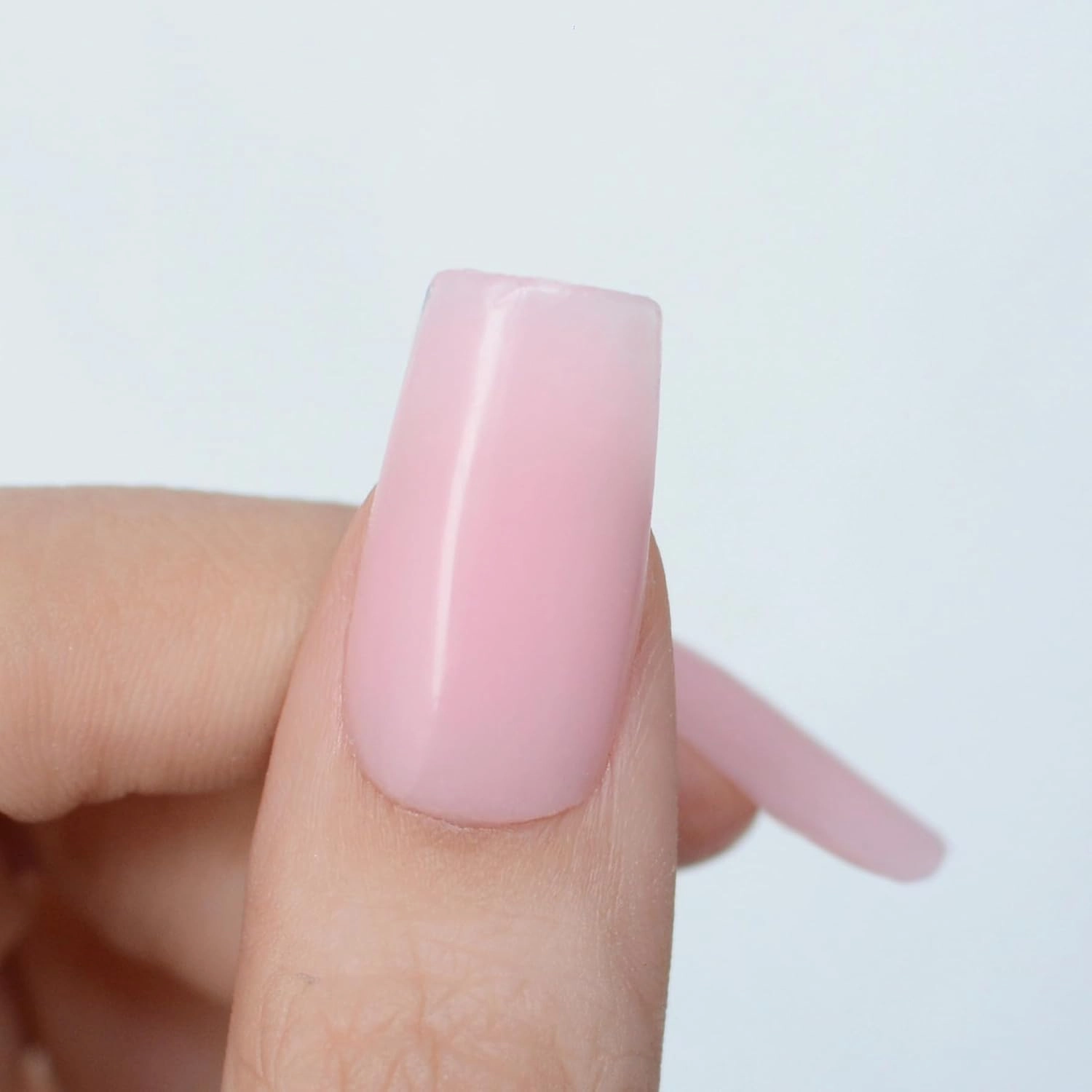 PINKMASK Easy Gel 2oz 60g-Soft Pink, Professional Builder Enhancement Gel-Quick Nail Extension for Beginner DIY, Nail Strengthener-Long Lasting-Salon Quality-Thickening Solution
