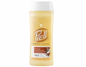 Prell Coconut Milk   Rice Water Color Safe Anti-Breakage Repairing Shampoo for Damaged Hair, 13.5 fl.oz (Pack of 3)