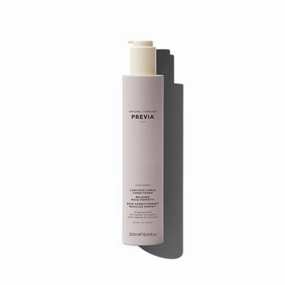 PREVIA Curls Conditioner for Natural Curly Hair | Anti-Dandruff, Moisturizing, Frizz Control | Vegan, Gluten-Free, Sulfate-Free, Shiny, Bouncy Curls, Sustainable Packaging - 8.45 oz
