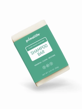 Primal Life Organics- Shampoo and Conditioning bar, with Palm and Coconut Oil, Certified Organic, Vegan, Gluten-free (1 bar)