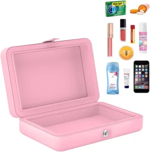 Pro | Vacuum Insulated Storage Container, Prevents Messes & Melting for Deodorant, Lip Balm, Lipstick, Cosmetics, and More (Pink Rose)
