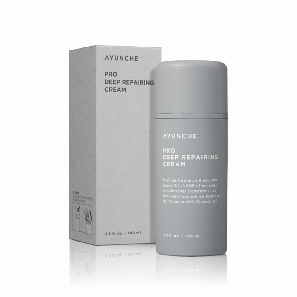 Pro Deep Repairing Cream | Hair Leave-in Conditioner | For Split ends and Damaged Hair | Deep Nourishing with Protein | Salon Quality, 3.3 fl.oz