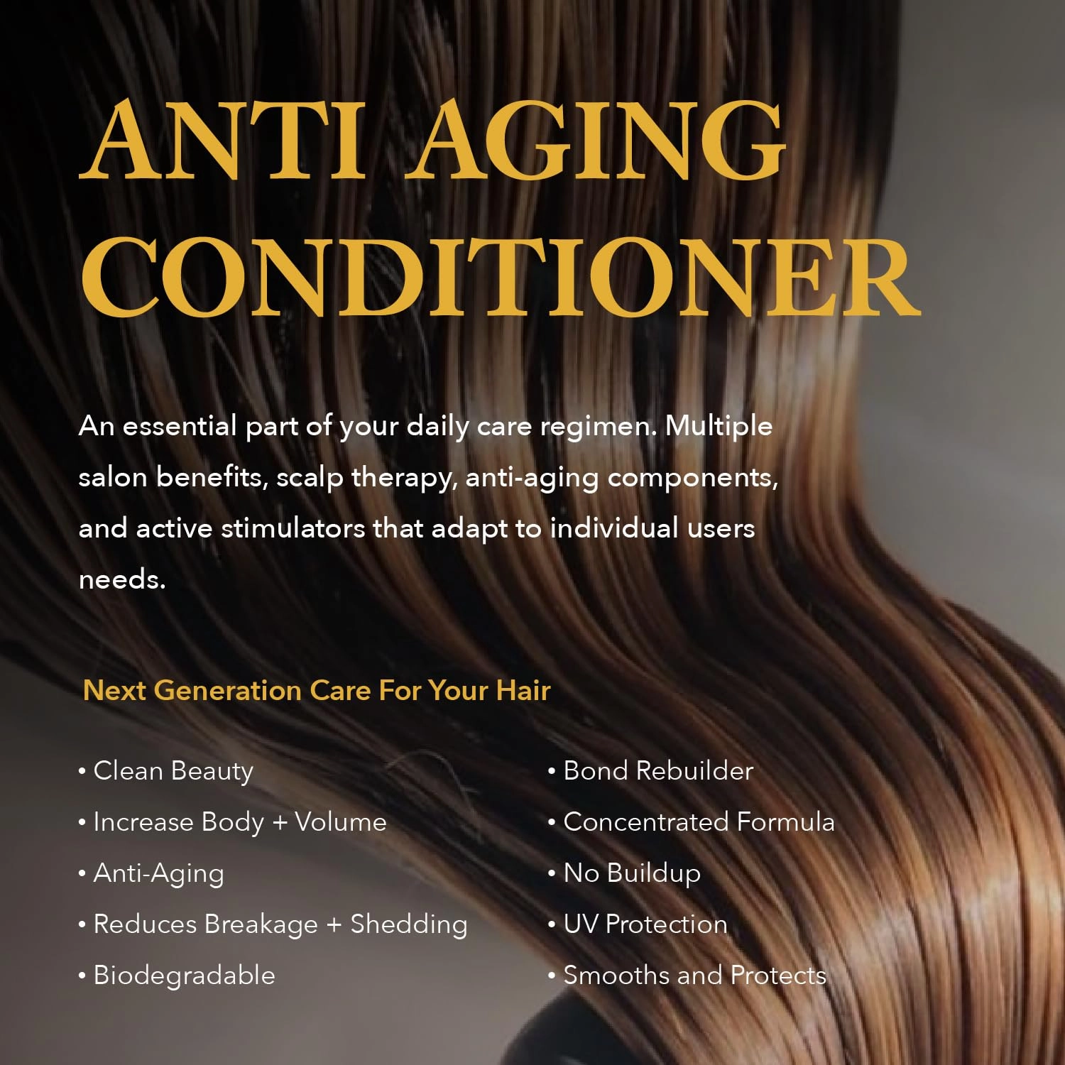 Professional Conditioner. Deep Conditioning, Volumizing, & Hydrating. Promotes Strong Healthy Hair, Scalp Health, and Hair Growth, 32 oz