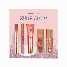 Profusion Nude Glow Lip   Blush 5 Piece Set