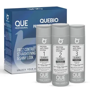 Protein Anti-Frizz System Purifying Shampoo & Repair Mask Set for Frizzy & Damaged Hair – Nano Technology, Formaldehyde-Free, Hydrating & Frizz Control with Organic Natural Oils
