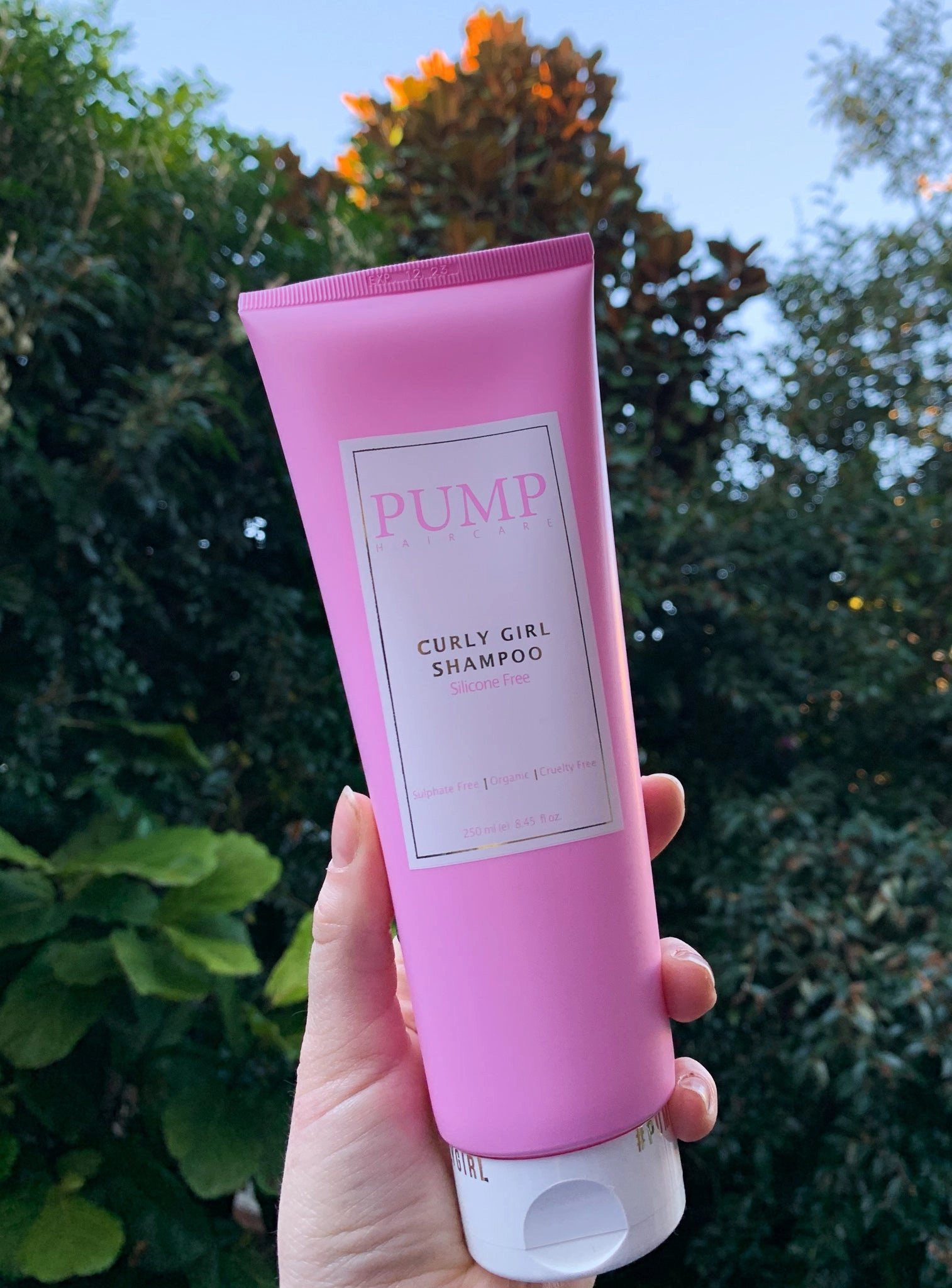 Pump Haircare Curly Girl Shampoo 250ml