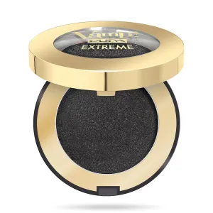 PUPA Milano Vamp! Extreme Eyeshadow 004 Extreme Black - Creamy Powder Shadow With Intense, Metallic Finish - Create Stunning, Smokey, Shimmer Eye Looks - Blendable, High Pigment Formula - 0.088 oz