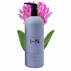 Pure Plenty Conditioner Boosts Volume and Shine for Fine, Thinning Hair, Organic Replenishing Formula, Vegan, 32 Oz
