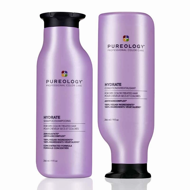 Pureology Hydrate Shampoo & Conditioner Duo For Dry, Coloured Hair