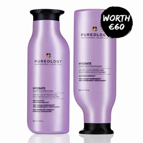 Pureology Hydrate Shampoo & Conditioner Duo For Dry, Coloured Hair