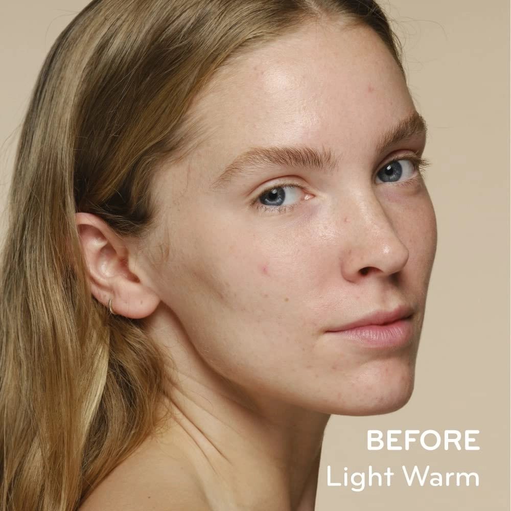pūrlisse Ageless Glow Serum BB Cream SPF 40 - Glow BB Cream with SPF Enriched with Bakuchiol & Vitamin C to Help Improve Firmness & Reduce Wrinkles for Dewy Skin - Light Warm (1.4 oz)