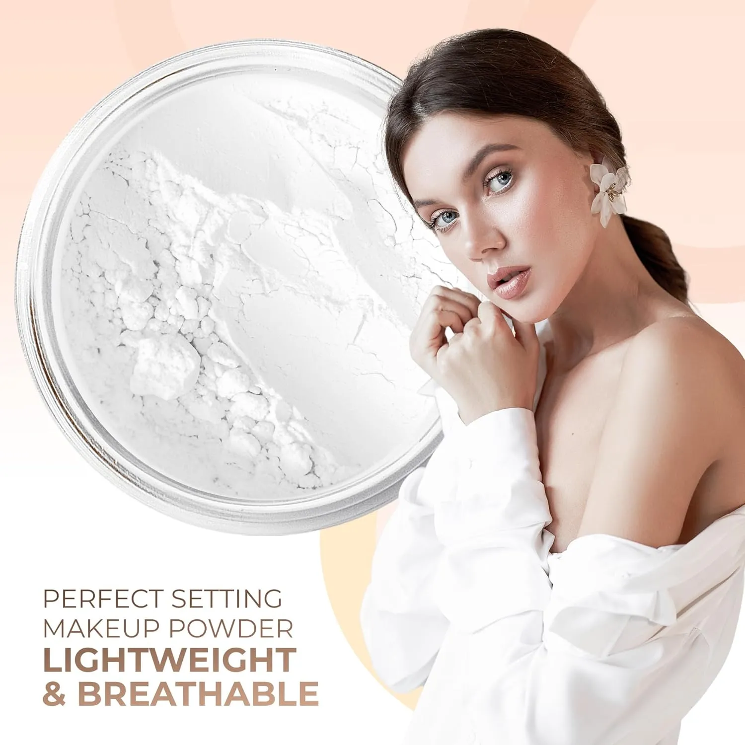 QUICK FIX KIT Mineral Makeup Starter Set Sample Size Matte Bare Face Powder (Fair 2)