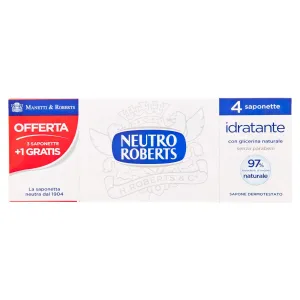 "Extra Idratante" Extra Hydrating with Natural Glycerin Soap 3.53 Ounce (100gr) Packages (Pack of 4) [ Italian Import ]