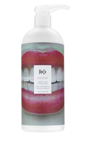R Co Television Perfect Hair Conditioner | Body   Shine   Smoothing for All Hair Types | Vegan   Cruelty-Free |