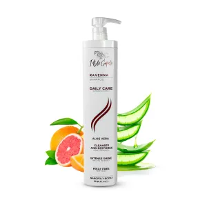 Ravenna Aloe Vera Hydration Shampoo - Paraben-Free, Daily Care for Soft, Shiny, and Lightweight Hair - Anti-Breakage & Anti-Hair Loss (1L/33.8 fl.oz)