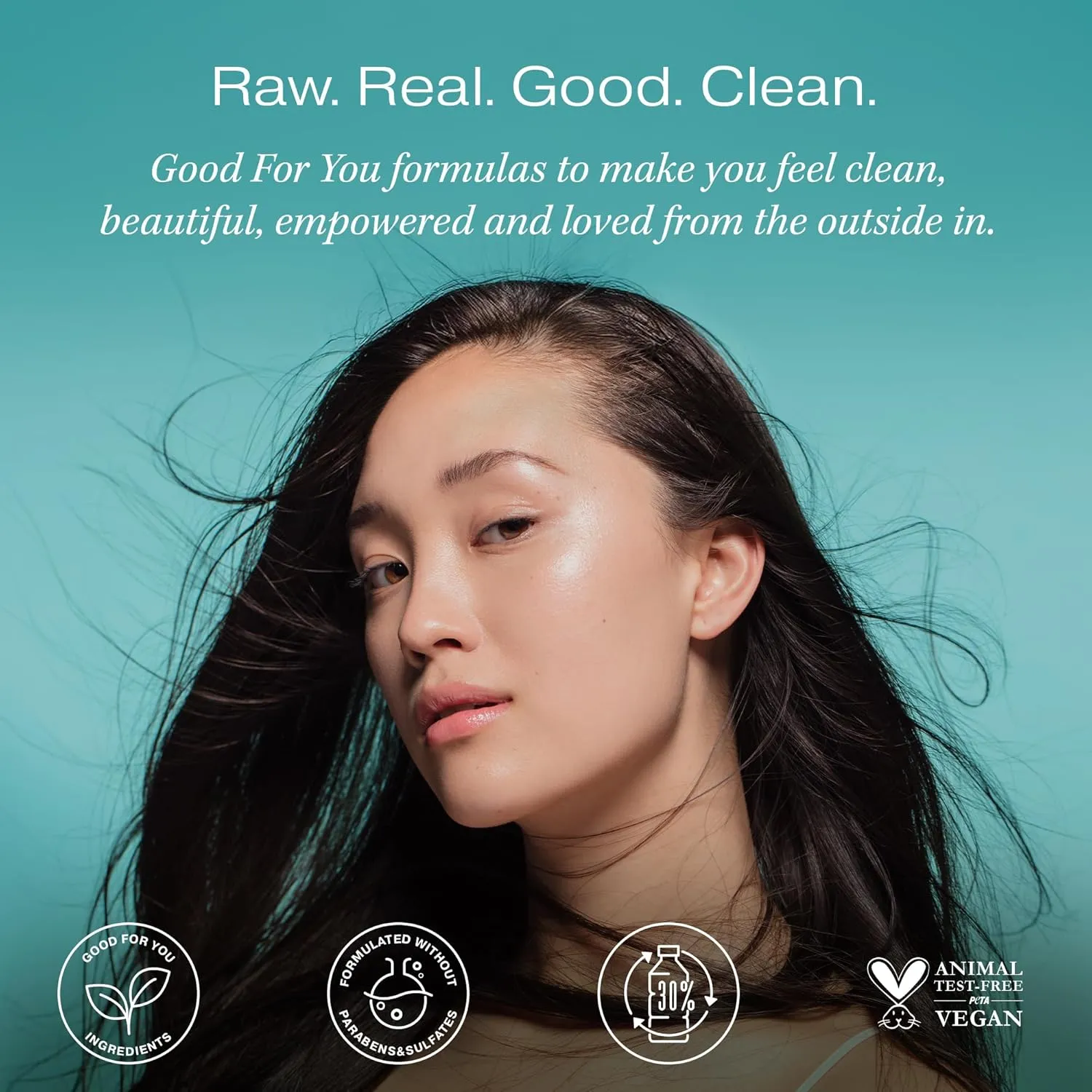Raw Sugar Moisture Smoothie Shampoo and Conditioner with Coconut Oil, Agave, & Sweet Almond Milk, Hydrates & Nourishes Dry Hair, Formulated without Sulfates   Parabens