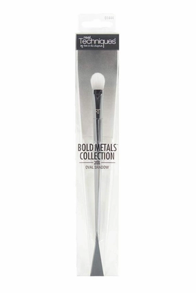 Real Techniques 200 Oval Shadow Brush, 0.914 Ounce; Blend Shadows and Apply Eyeshadow; Ideal for Powder, Cream, and Glitter Eye Shadows