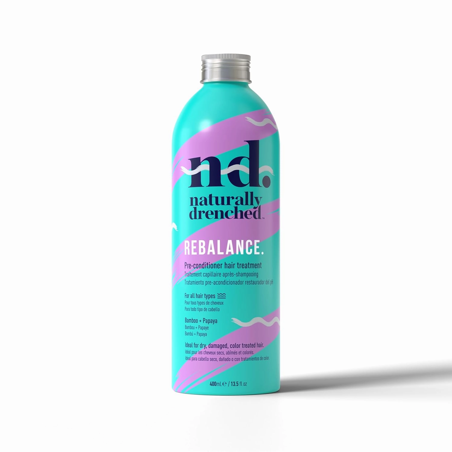 Rebalance Pre-Conditioner Hair Treatment for Dry, Damaged or Color Treated Hair | Vegan, Phalate & Paraben-Free | 13.5 Ounces