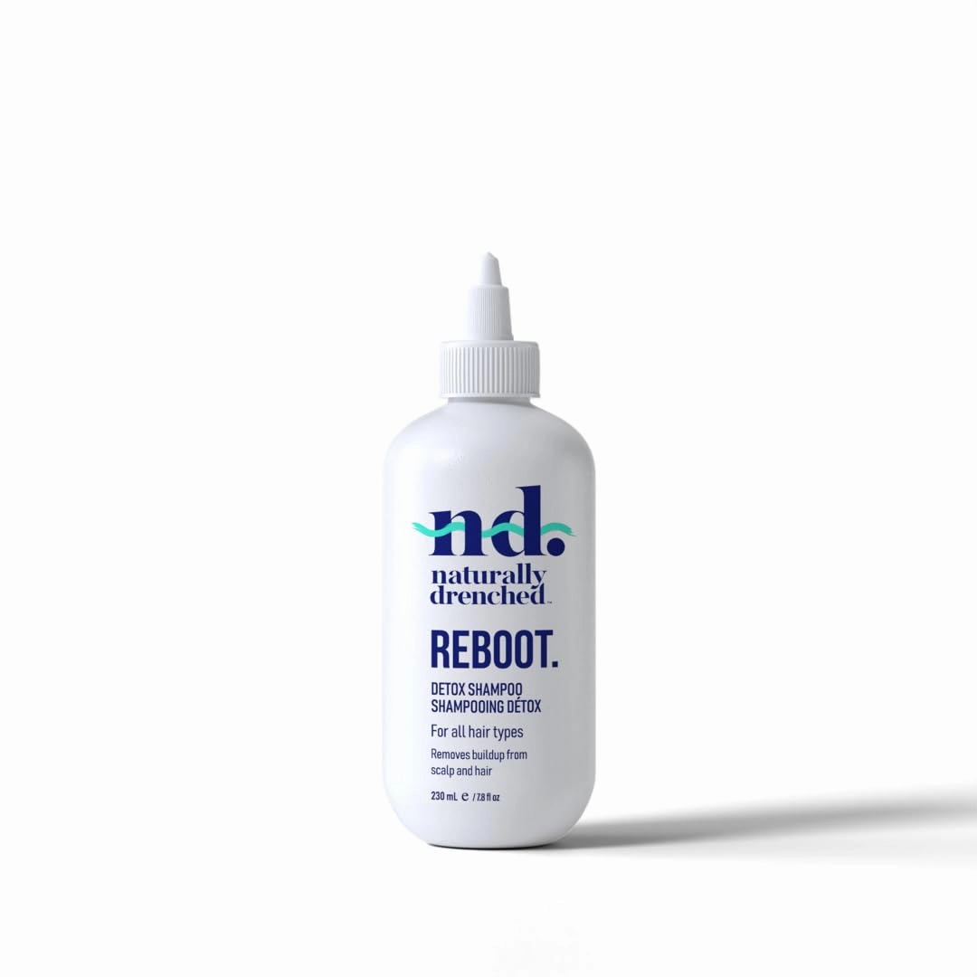 Reboot Detox Shampoo - 354.88 ml, Vegan, Sulfate-Free Shampoo for Adult Hair