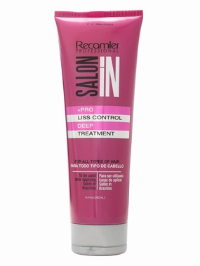 RECAMIER 34165 Professional Salon In Liss Hair Smoothing and Hydrating Silk Conditioner Treatment | Deep Conditioning Split End Mender | Tratamientos para el Cabello Seco y Maltratado 8.4 OZ