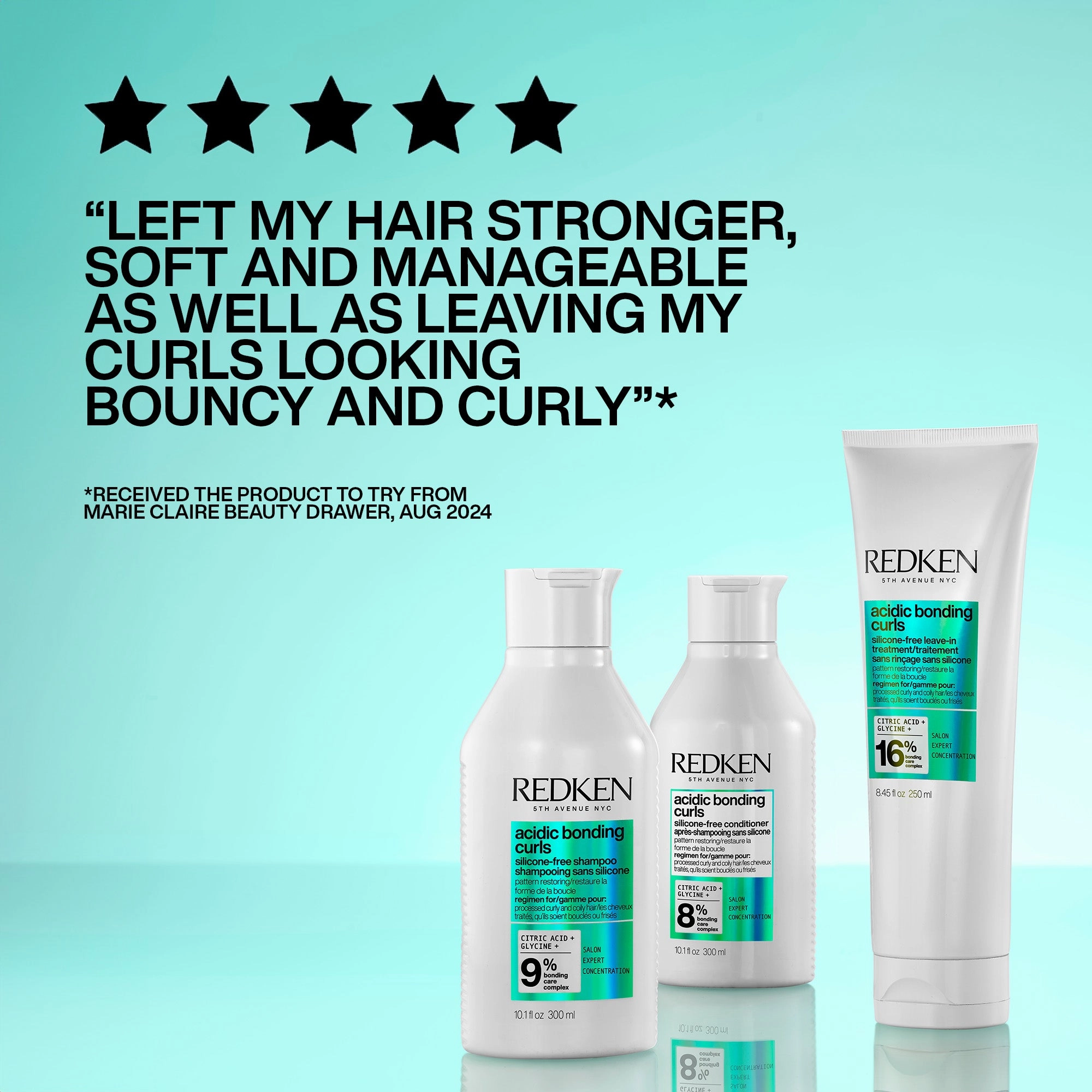 Redken Acidic Bonding Curls Silicone-Free Shampoo 300ml