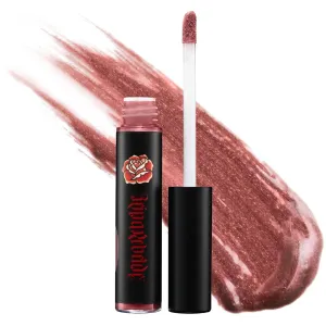 REINA REBELDE Virgencita Lip Brilliance - Light Pink Lip Gloss w/High Shine Full Coverage Long Wearing, Moisturizing/Comfort Wear Non Sticky, Cruelty/Paraben/Phthalate Free/Layer Over Nude Lipsticks