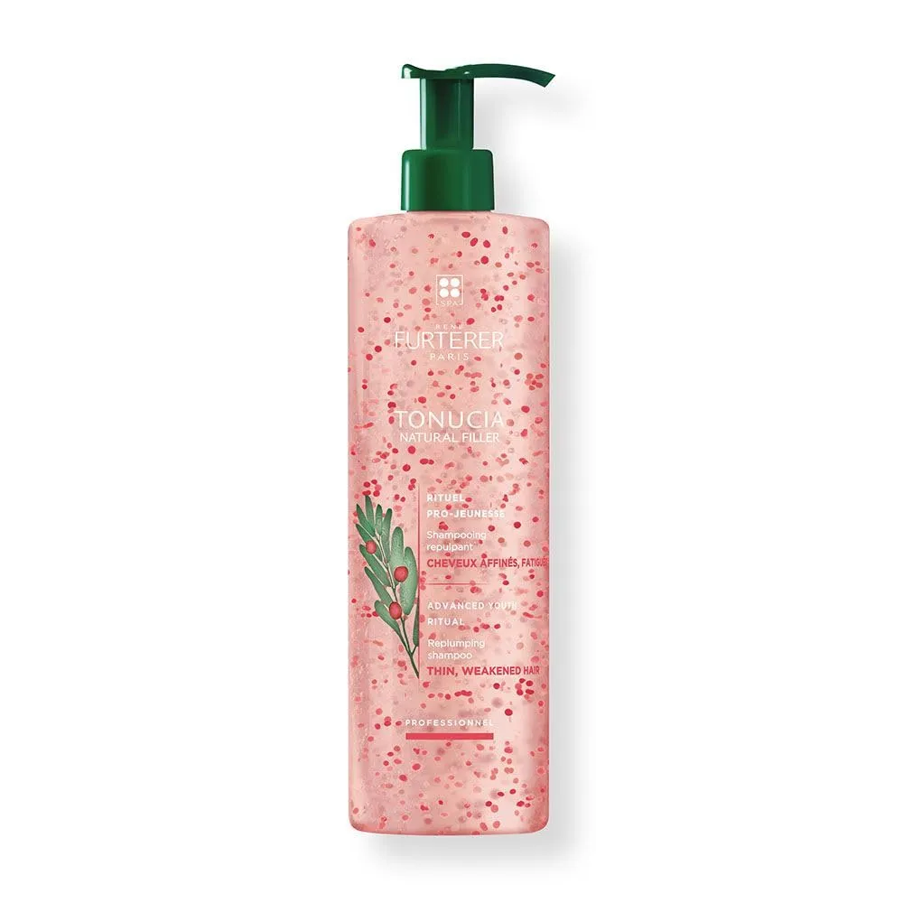 Rene Furterer TONUCIA Replumping Shampoo - For Thin, Weakened Hair Due to Aging - Redensify & Revitalize - Silicone-Free - Travel-Size
