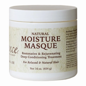 RESILIENCE Moisture Masque with Argan Oil - 16oz | Deep Conditioning Treatment for Dry & Damaged Hair | Refreshing Tingling Sensation | Vegan & Cruelty-Free