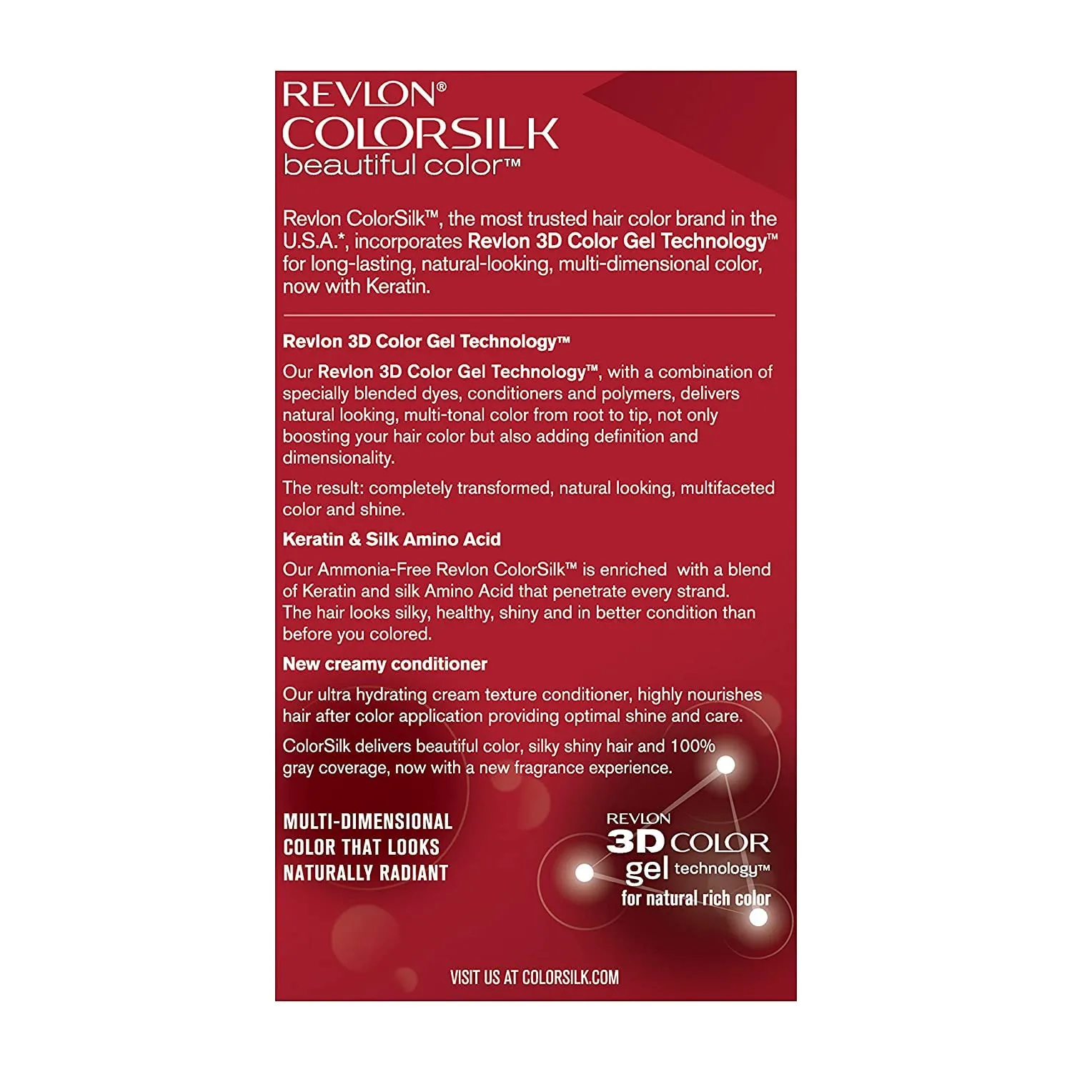 Revlon ColorSilk Beautiful Color 41 Medium Brown 1 ea (Pack of 5)