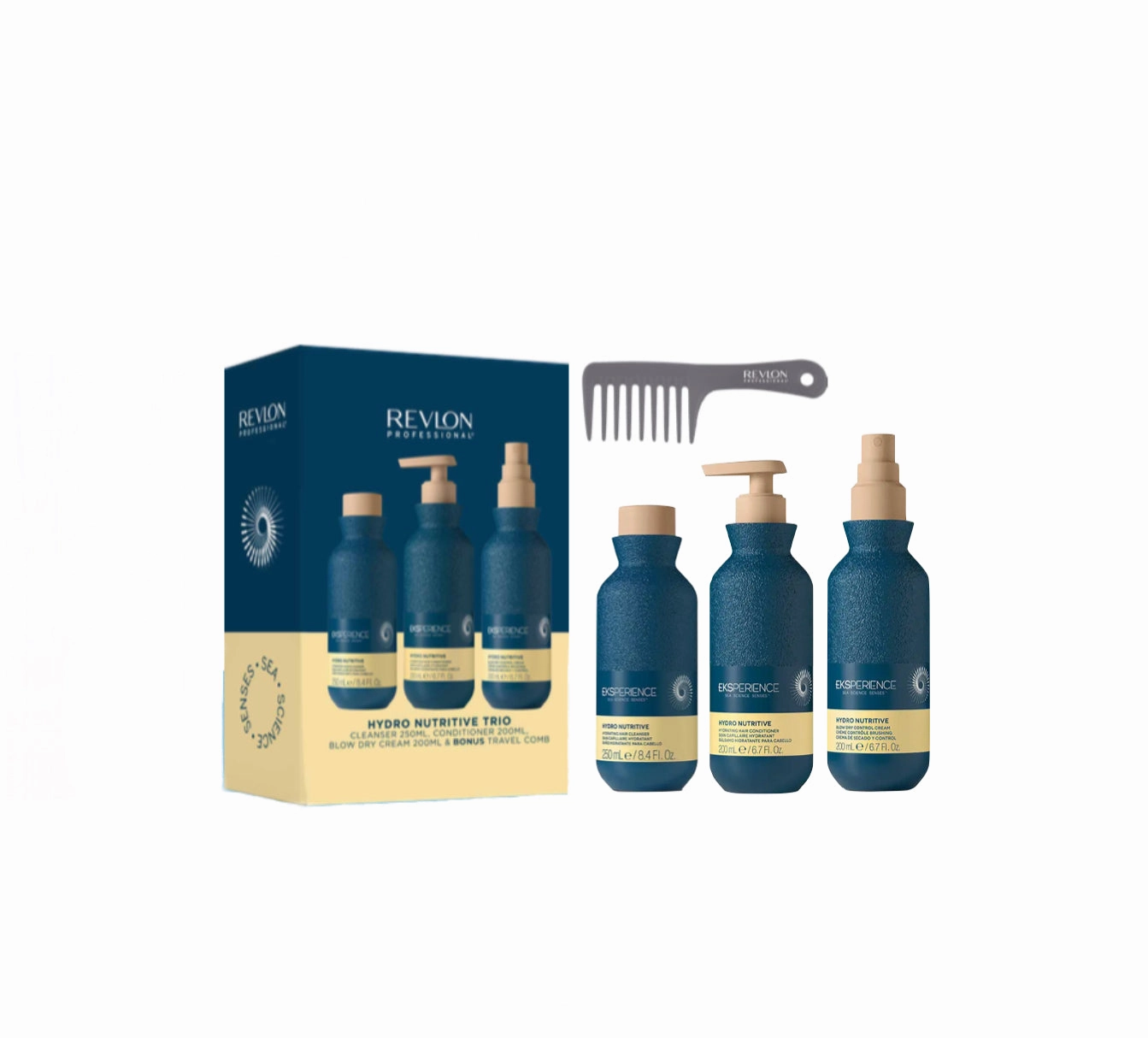 REVLON PROFESSIONAL EKSPERIENCE™ HYDRO NUTRITIVE TRIO 250ml 200ml 200ml