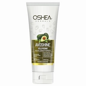RI Herbals Avoshine Volumizing Hair Conditioner | Deep Conditioning for Improved Volume & Shine | Enriched with Avocado & Cherry Extract | Paraben & Silicone Free- 200ml, White