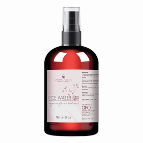 Rice Water Hair Growth Mixture - 100% Natural, Extra Strength, Herbal Mist, Spray, Conditioner for Hair Scalp Locs Dry Oily Brittle - Fermented Aloe Vera D-Panthenol Antioxidants - Packaging May Vary