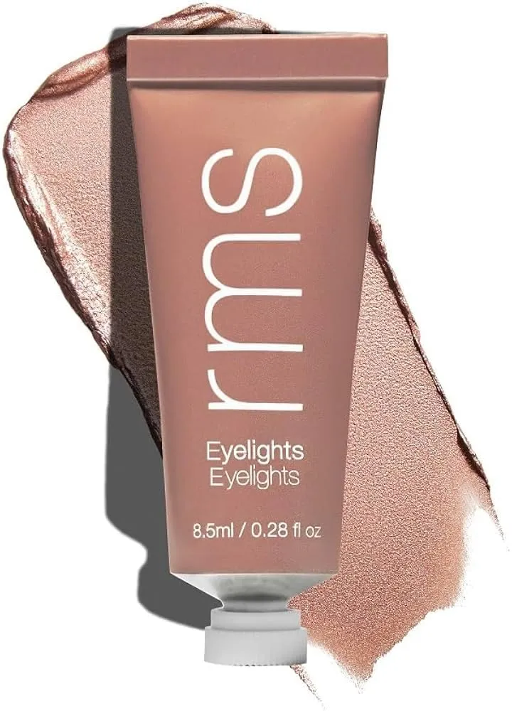 RMS Beauty Eyelights Cream Eyeshadow - Metallic Eyeshadow, Clean Eyeshadow Makeup, GMP Certified Cruelty Free Makeup, Clean Beauty Eye Shadow