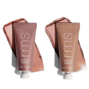 RMS Beauty Eyelights Cream Eyeshadow - Metallic Eyeshadow Eyelid Color, Shimmer Eyeshadow, Cream Eye Shadow, Cream Liquid Eyeshadow, Glitter Eyeshadow