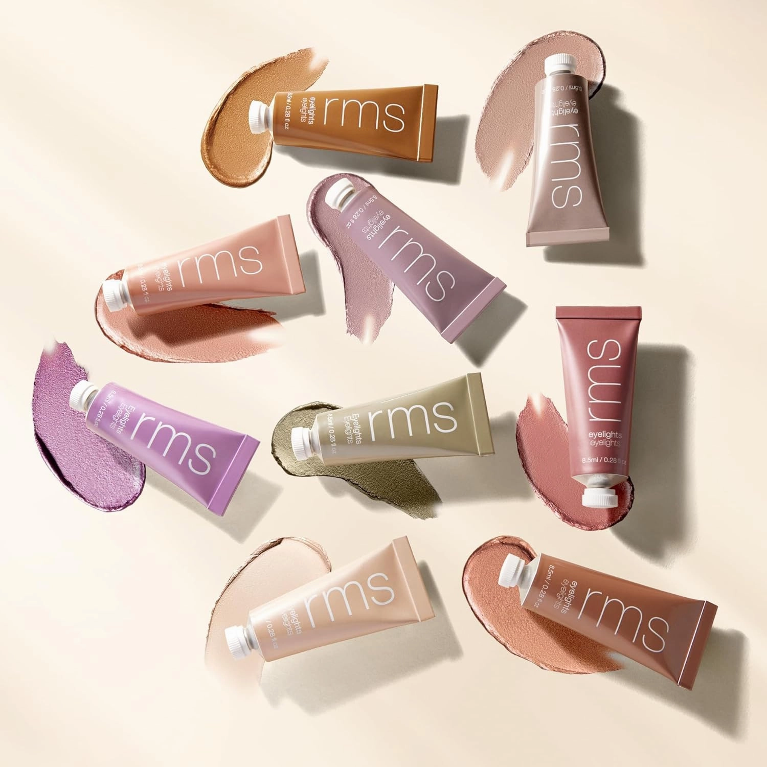 RMS Beauty Eyelights Cream Eyeshadow - Metallic Eyeshadow, Clean Eyeshadow Makeup, GMP Certified Cruelty Free Makeup, Clean Beauty Eye Shadow