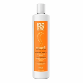 Rocco Donna Volumizing Shampoo | Lightweight Volume and Shine | with Biotin Complex and Sea Kelp Extract | 10 oz