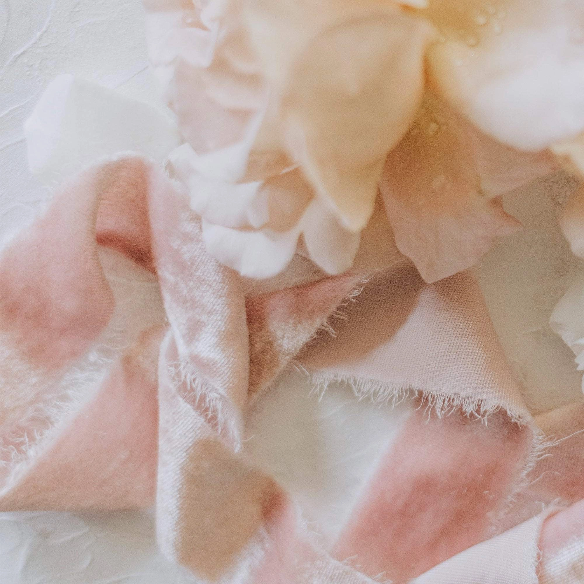Rose Gold Velvet Ribbon