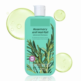 Rosemary Advanced Anti HairFall Shampoo for Decreases Hair Fall & Breakage - 200 ml | All Hair Types | Men & Women | Sulphate & Paraben Free