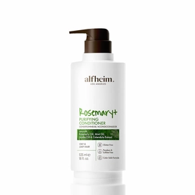 Rosemary  Conditioner | Sulfate-Free Lightweight Hydrating Conditioner for Oily Hair & Scalp | Infused with Rosemary & Peppermint Oil for Scalp Refresh & Hair Softness | 18 fl oz