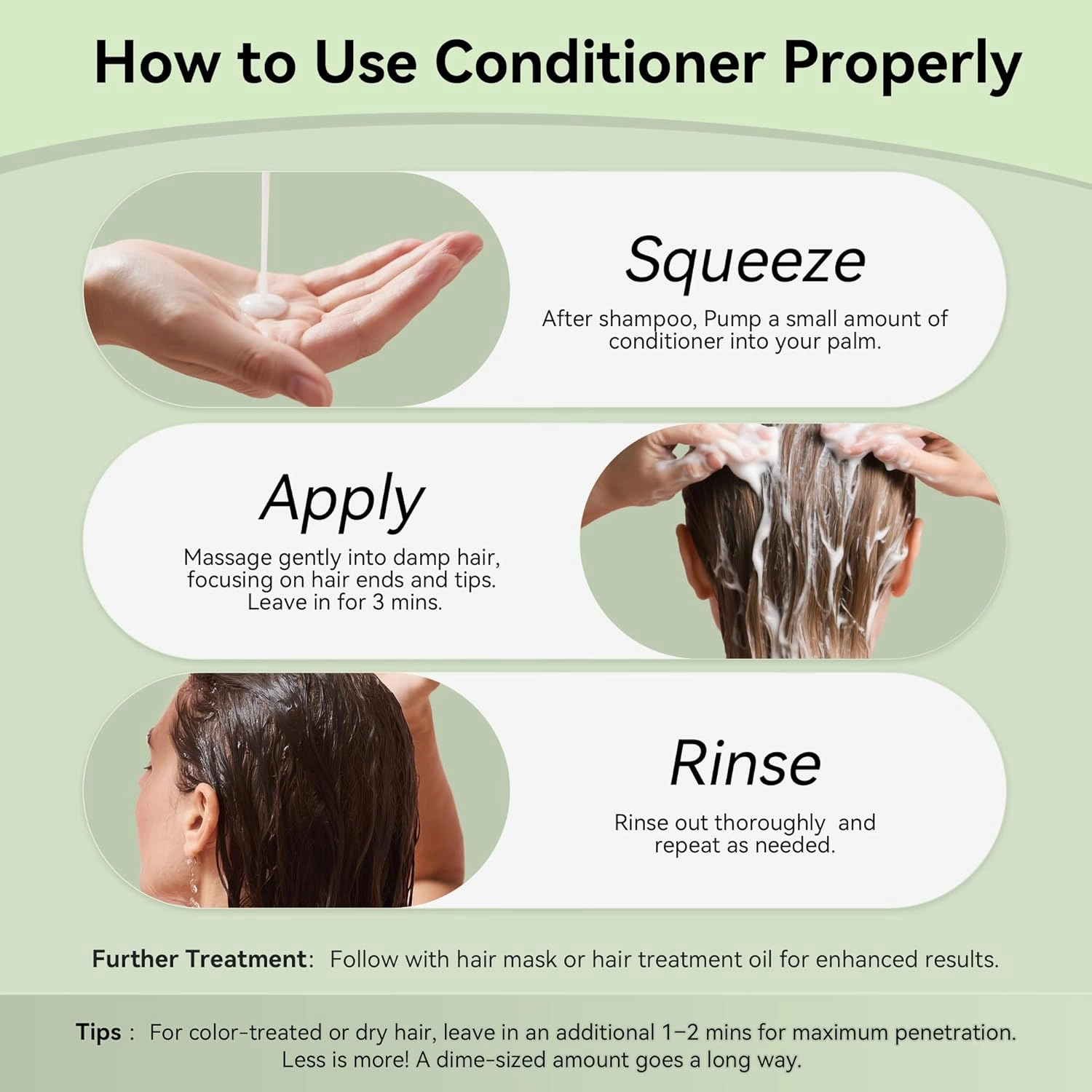 Rosemary  Conditioner | Sulfate-Free Lightweight Hydrating Conditioner for Oily Hair & Scalp | Infused with Rosemary & Peppermint Oil for Scalp Refresh & Hair Softness | 18 fl oz