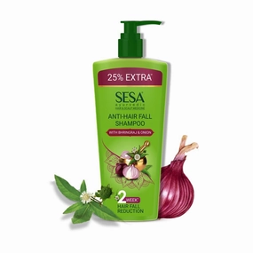 S.E.S.A. Ayurvedic Anti Hairfall Shampoo For Dry Hair Reduces Hairfall With 6 Ayurvedic Herbs Paraben Free Shampoo - 500ml