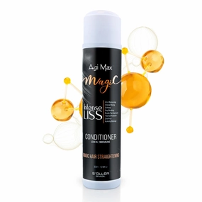 S'OLLÉR Magic Anti-Frizz Conditioner Brazilian Conditioner for Smooth, Straight & Hydrated Hair & Long-Lasting Frizz Control - 10.14 Fl Oz