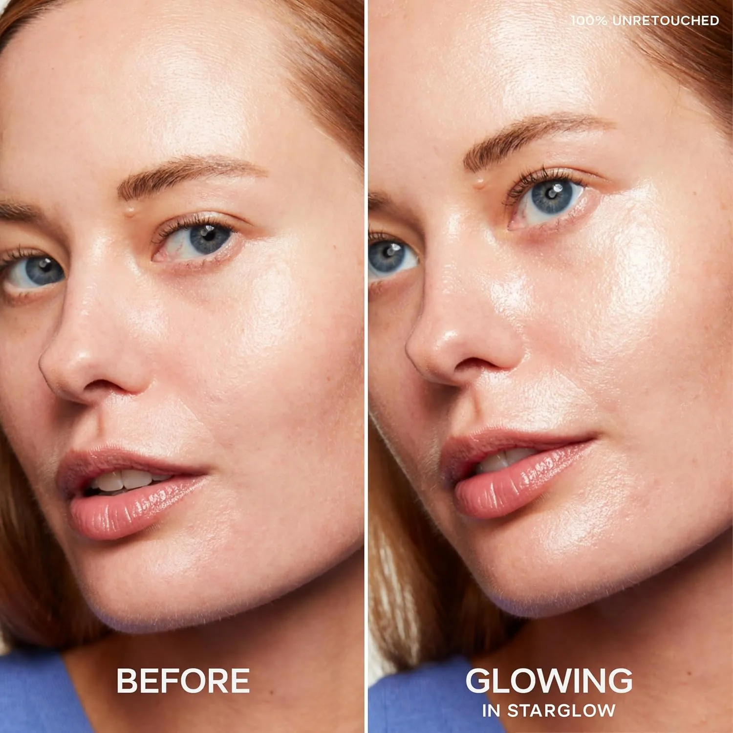 Saie Glowy Super Gel Lightweight Illuminator - Luminizer and Makeup Primer for Glowing Skin - Enriched with Vitamin C   Hydrating Squalane Oil - Starglow (1 oz)